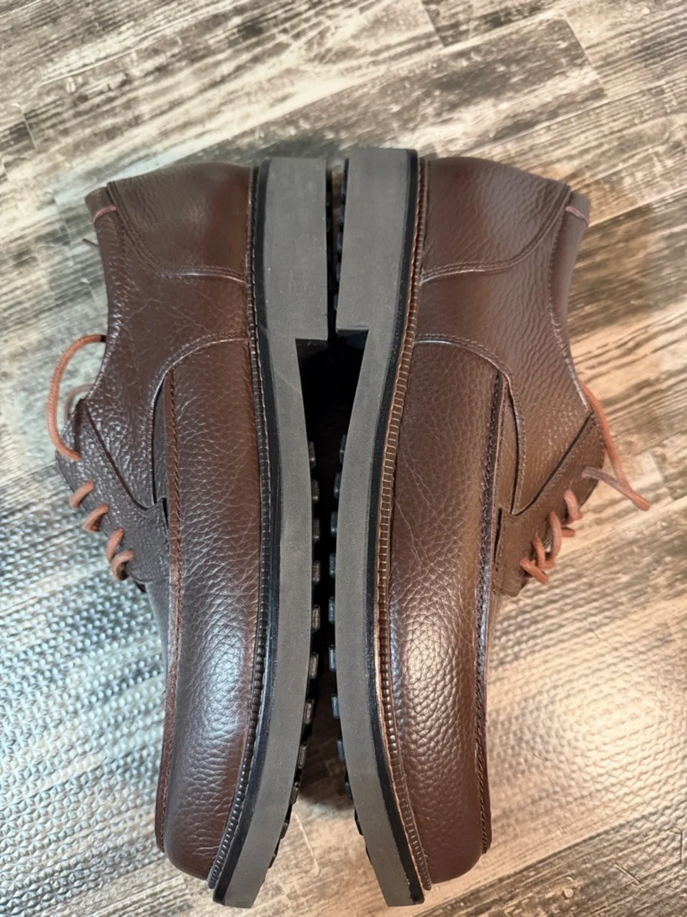 Apex Lexington Men's Moc Toe Oxford Dress Shoe NWOT
